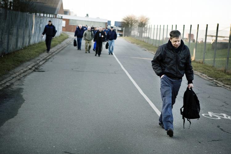 Medarbejderne ved Lindøværftet fik i dag besked om, at deres arbejdsplads lukker. Arkivfoto. 