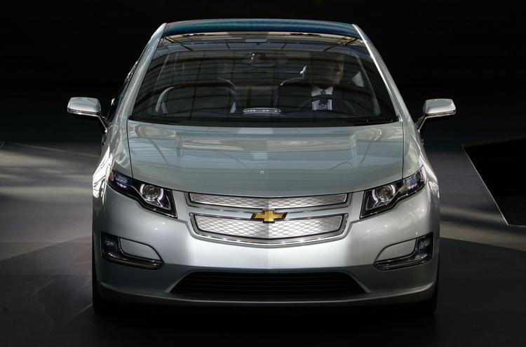 Chevrolet Volt har efterhånden været i søgelyset på mange biludstillinger. Produktionen går dog først i gang næste år. 