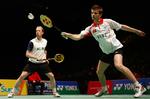Lars Paaske og Jonas Rasmussen var seedet som nummer fire i Singapore, hvor de blev sendt ud i semifinalen på bare 29 minutter. Arkivfoto. 