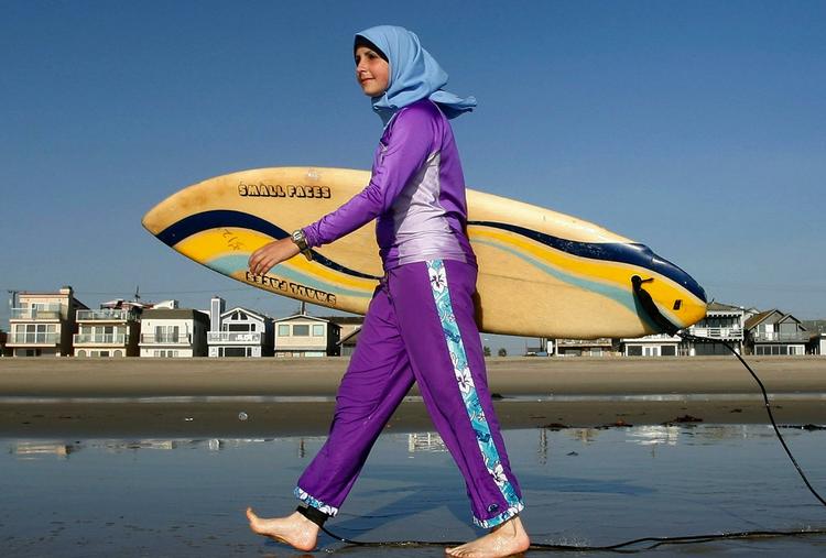 Burkinien er designet til muslimske kvinder. 