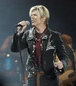 David Bowie i koncert. 