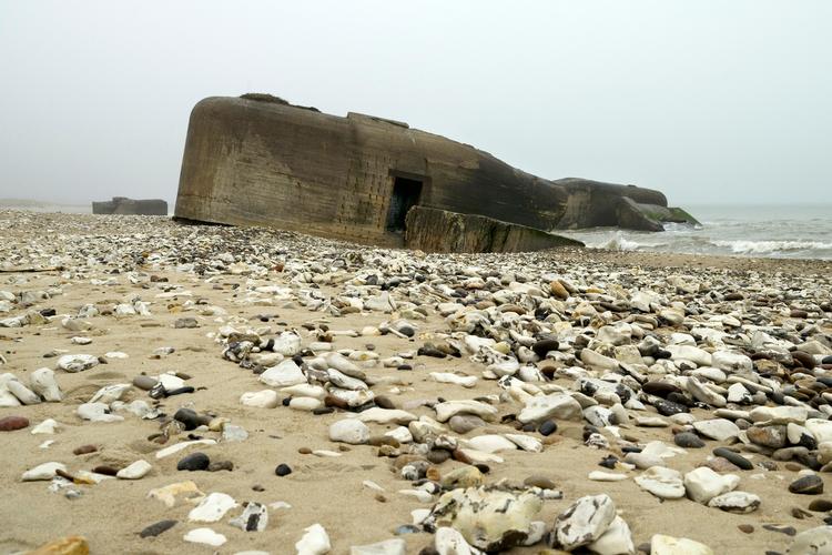 Janne Klerk bidrager bl.a. med dette bunker-foto fra Vigsø i Vestjylland. 