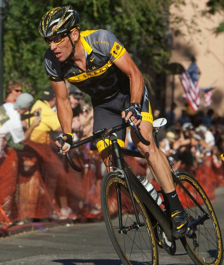 Lance Armstrong. Arkivfoto. 