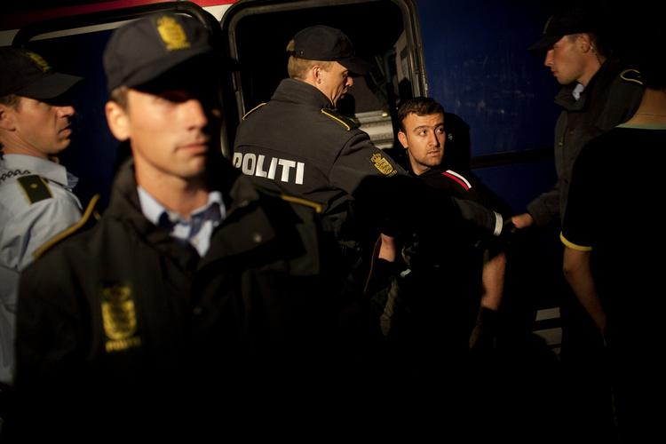 Politiet rydede natten til torsdag Brorsons Kirke. Arkivfoto. 