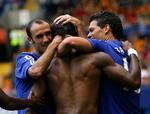Didier Drogba blev endnu en gagn matchvinder for Chelsea. 