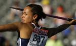 Jessica Ennis tog guldet i kvindernes syvkamp. 