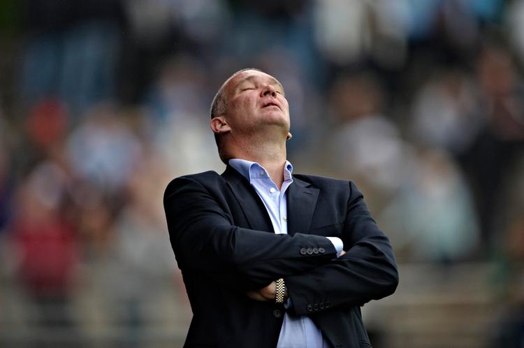 Randers-træner John 'Faxe' Jensen har ikke noget problem med nattesøvnen, trods en plads i bunden af tabellen i Superligaen. 