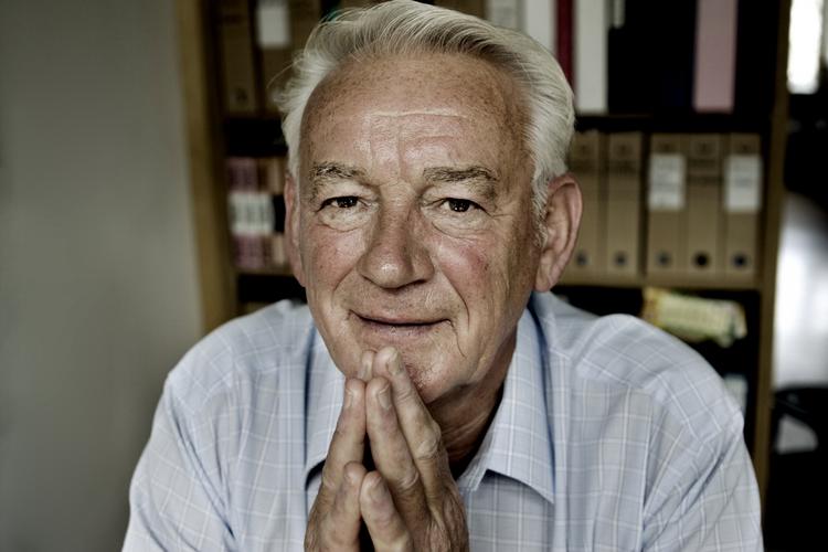 Hardy Hansen blev valgt til formand for SiD i 1979. Han blev på posten i 17 år, indtil han trak sig i 1996. (Arkivfoto) 