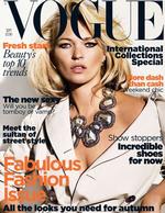 Modemagasinet Vogue har næsten 300 færre annoncesider i septembernummeret end samme måned sidste år. 