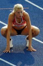 Sara Slott Petersen kom til semifinalen ved VM. Men overmagten blev for stor for danskeren. 