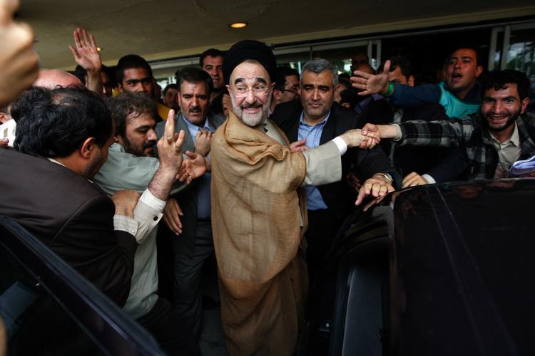 Den reformvenlige tidligere iranske præsident Mohammad Khatami er kommet med i en ny protestbevægelse. Arkivfoto. 