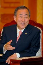 Generalsekretær Ban Ki-moon. 