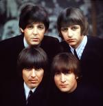 Paul McCartney, Ringo Starr, John Lennon og George Harrison. 