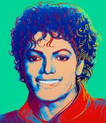 Der har været et voldsomt salg i alt, hvad der på nogen måde har med Michael Jackson at gøre siden hans død. Senest er dette Andy Warhol-maleri steget voldsomt i værdi. Arkivfoto: AP 