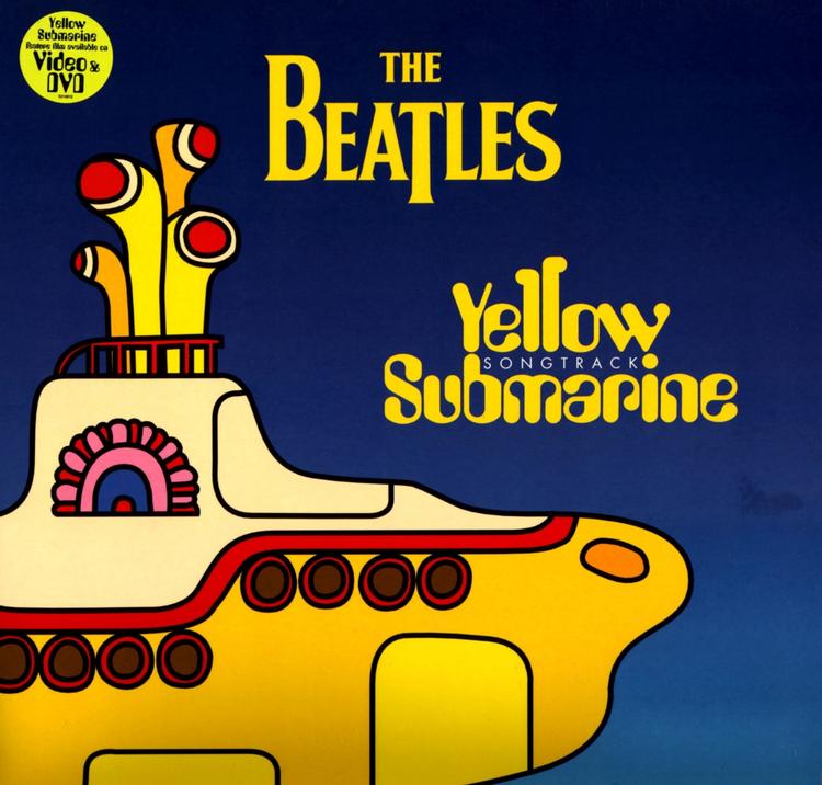 Coveret til pladen Yellow Submarine. Robert Zemeckis og Disney vil genindspille filmen. 