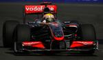 Lewis Hamilton starter forrest i søndagens grandprix i Valencia. 