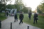En voldsom anholdelse af en 35-årig mand på Blågårds Plads på Nørrebro i København førte i august til voldsom uro i bydelen. Politiet var efterfølgende døgn massivt til stede. 