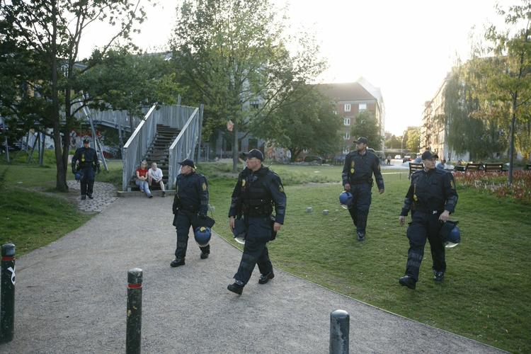 Politiet vil være massivt tilstede igen i dag på Nørrebro. 
