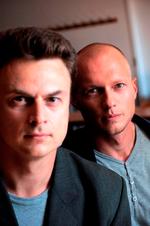 Ifølge de to forfattere, Lars Christiansen (tv.) og Lars Sandbeck (th.) har nyateister en totalitær tankegang. 