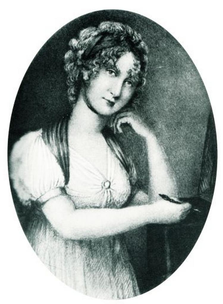 Kong Ludvig XVI tabte hovedet. Kejser Napoléon tabte slaget. Lucie overlevede og skrev det hele ned. Illustration fra bogen. 