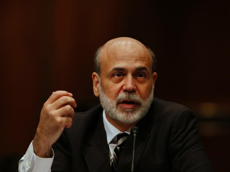 Ben Bernanke spiller en central rolle i håndteringen af den økonomiske krise, og bladet Newsweek gav ham da også placeringen som nummer 4 på bladets liste over verdens mest magtfulde i 2009. Arkivfoto 