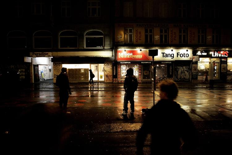 De fleste aftener på Nørrebro er som her ganske fredelige. Men de mange skud får ofte nervøse borgere til at ringe til politiet, blot de hører høje lyde.  Arkivfoto 