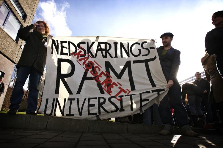 Regeringen vil give universiteter flere penge, men behovet er langt større end de 100 millioner, forslaget lyder på. Arkivfoto. 