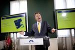 Finansminister Claus Hjort Frederiksen (V) fremlagde i dag regeringens forslag til næste års finanslov med et underskud på 86,3 milliarder kroner. 