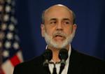 Den genudnævnte chef for USA's centralbank, Ben Bernanke, siger, at udsigterne for et konjunkturopsvin »synes gode«. 