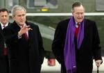 George W. Bush var præsident var præsident fra 2001 til 2009. Hans far sad på posten fra 1989 til 1993. (Arkivfoto) 
