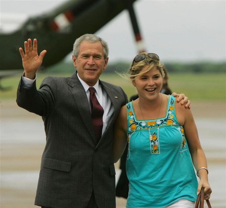 Jenna Bush blev berygtet, da hun blev anholdt for at drikke som mindreårig. 