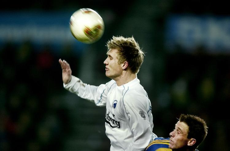 Den 29-årige Martin Albrechtsen skifter til FC Midtjylland. Arkivfoto. 