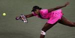 Venus Williams i fuld udstrækning. 