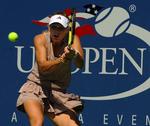 Caroline Wozniacki servede godt, hvilket var en af nøglerne til sejren. 