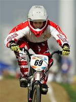 Amanda Sørensen under OL i Beijing. Arkivfoto. 