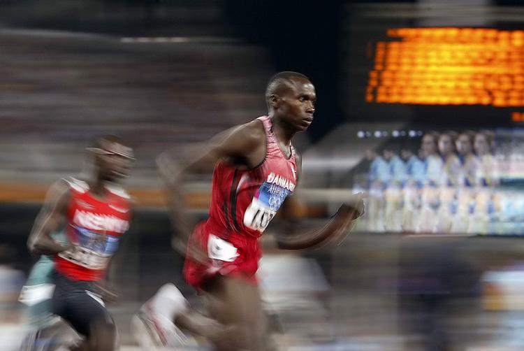Kipketer fra Athen, OL i 2004, hvor han vandt bronze på 800 meter. 