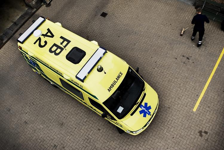 Ambulance nåede frem til alvorligt syg pensionist på Frederiksberg efter syv og en halv time. Arkivfoto. 