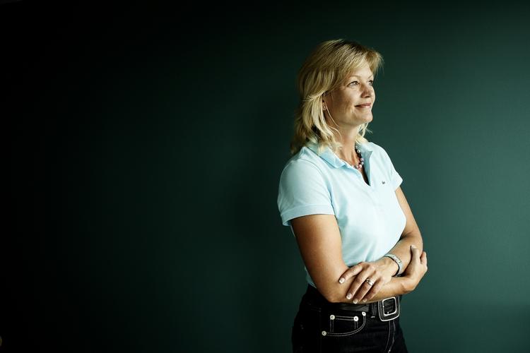 Fødevareminister Eva Kjer Hansen (V) kan ikke forstå kritikken af, hvad hun skriver på Fødevareministeriets hjemmeside. 