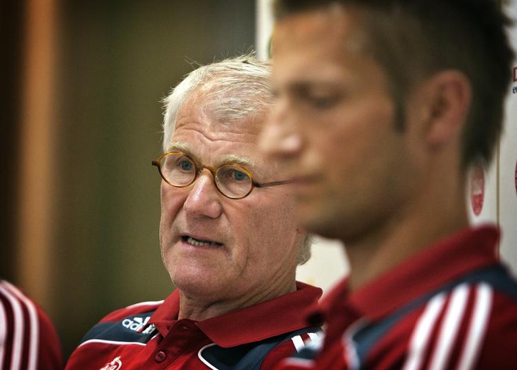 Martin Jørgensen er glad for, at Morten Olsen sætter holdet og ikke hans kritikere. Arkivfoto. 