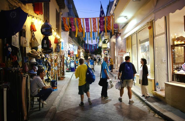 Aftenstemning i Athen. 