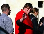 Michael Moore ankom i går lørdag til filmfesten i Venedig. Han seneste film 'Capitalism: A Love Story' deltager i hovedkonkurrencen. 