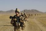 Amerikanske soldater på patrulje i Afghanistan. (Arkivfoto) 