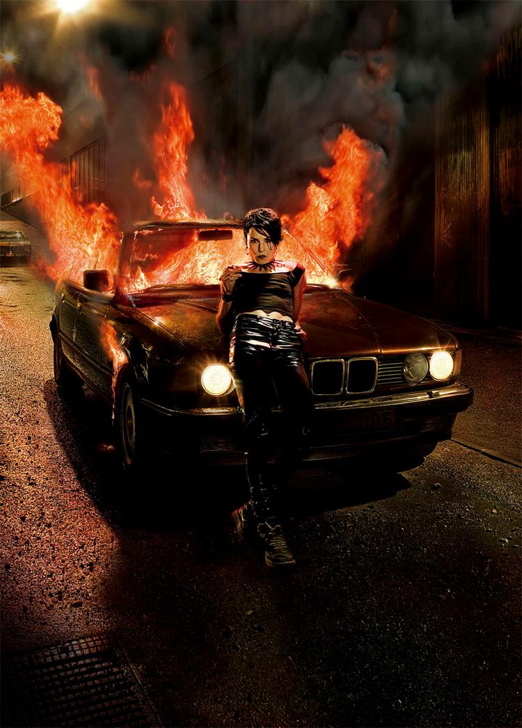 Noomi Rapace spiller igen hackeren Lisbeth Salander. 