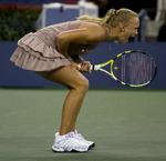 Wozniacki fik ram på Kuznetsova