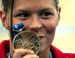 Lotte Friis' VM-guldmedalje på 800 meteren var et flot dansk sportsresultat. Men det kan være slut, hvis ikke der snart handles, mener Lars Sørensen. Arkivfoto. 