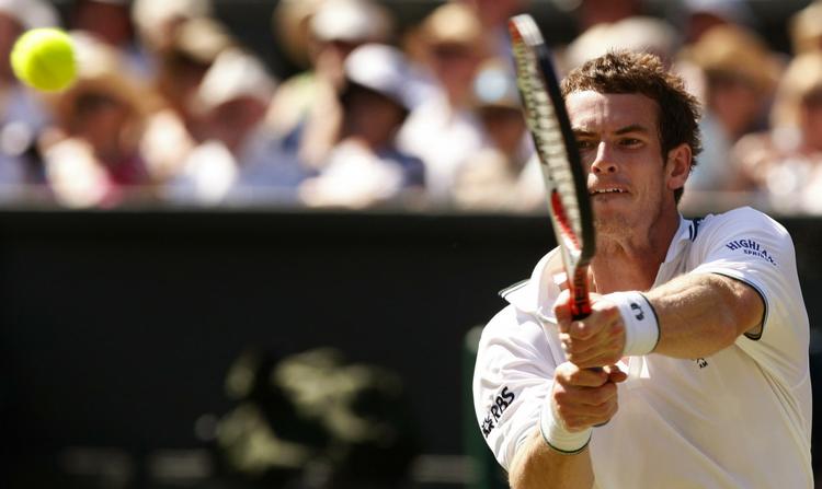 Skotten Andy Murray tabte i Wimbledon-semifinalen til amerikaneren Andy Roddick. Arkivfoto. 