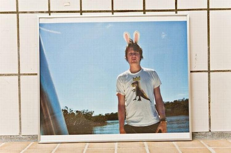 Blandt andre kunstneren Lasse Lau 