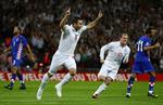 Frank Lampard var i topform under opgøret mod kroaterne, der ikke havde en chance mod England. 