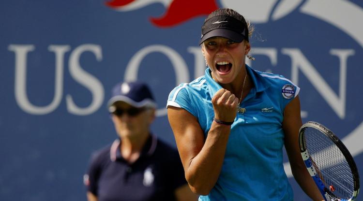 Yanina Wickmayer har ikke de helt store resultater at prale med før dette års US Open, hvor hun har besejret de spillere, der har besejret nogle af favoritterne til titlen i New York. Arkivfoto 