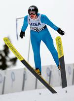Lindsey Van har vundet kvindernes første VM i skihop. Arkivfoto. 